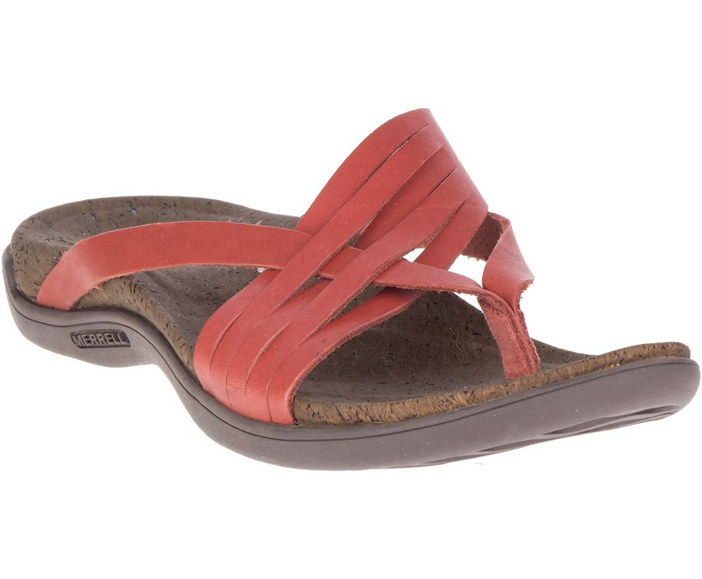 Merrell Sandaler Dame - District Mahana Post - Rød - FJM632180